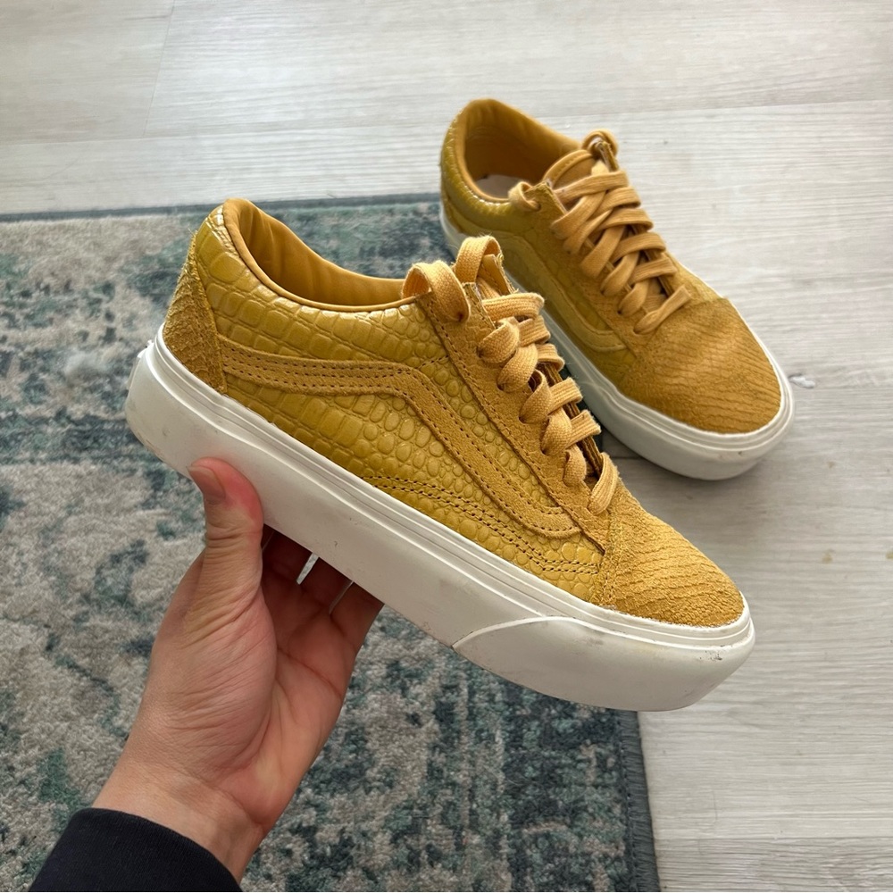 VANS | Snakeskin Sneakers | EUC